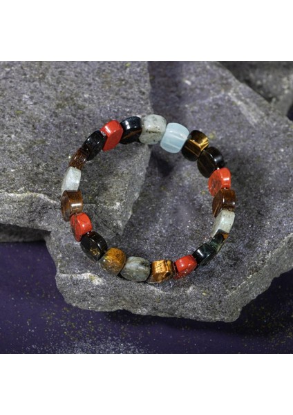 Renkli Taşlı Akrep Burcu Bileklik, Doğal ve Şık Takı Seçeneği indirimleri