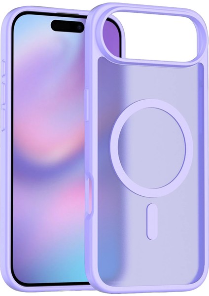 Ds-Derin Joko Apple Iphone 17 Air Jota Magsafe Kapak - Lila