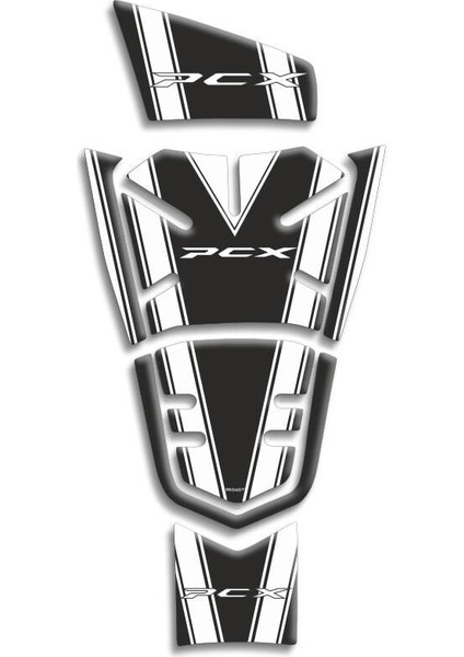 Pcx Tank Pad 7 Parça 2021 - 2024