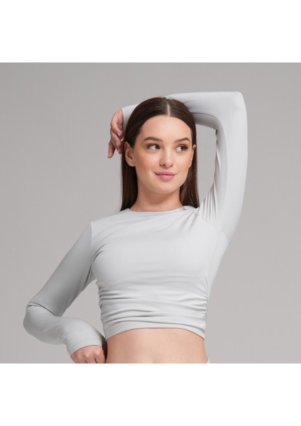 Zyra Crop Long Sleeved Top