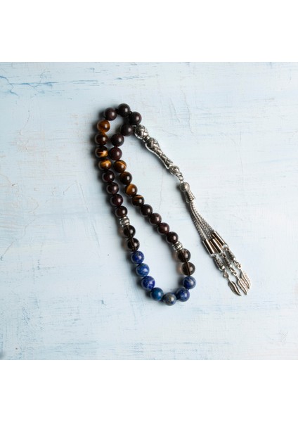 Doğal Taşlı 8 mm 33’lü Oğlak Burcu Tesbih, Sertifikalı, Renkli ve Şık Tasarım fiyatları