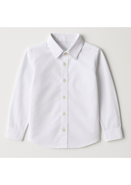 Erkek Çocuk Uzun Kollu Beyaz Gömlek Classic Askı Papyon Takım Hediyeli fiyatları