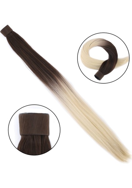 Fiber Sentetik Sihirli At Kuyruğu / Kumral / Platin Ombreli fiyatları