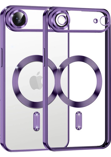 Ds-Derin Newface Apple Iphone 17 Air Kross Magneticsafe Kapak - Mor