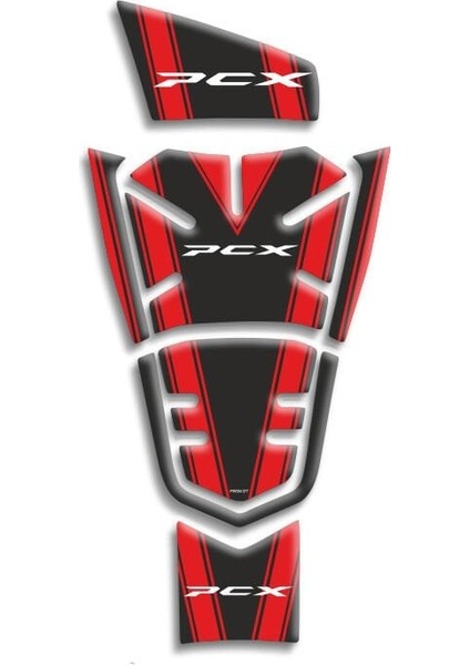 Pcx Tank Pad 7 Parça 2021 - 2024