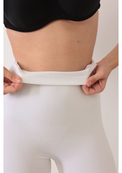 Beyaz Kadın Kalça Kaldırıcı Dikişsiz Korse indirimleri