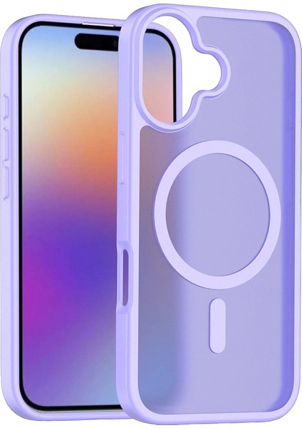 Ds-Derin Joko Apple Iphone 17 Jota Magsafe Kapak - Lila