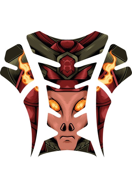 Motosiklet Depo Tank Pad ve Çamurluk Sticker Seti | 3D Kabartmalı Uv Dtf Kaliteli Koruyucu Sticker | Tüm Motor Modellerine Uyumlu