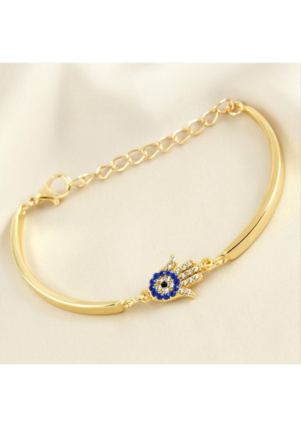 Ds-Derin Nazar Ftm Taşlı Trend Bileklik-Sarı fiyatları