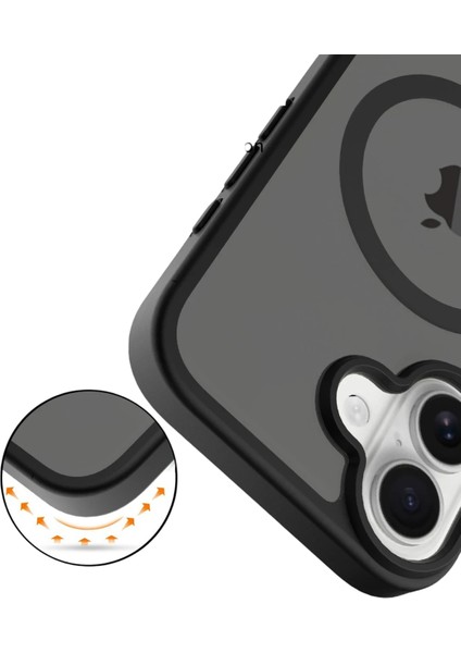 Ds-Derin Joko Apple Iphone 17 Jota Magsafe Kapak - Siyah modelleri