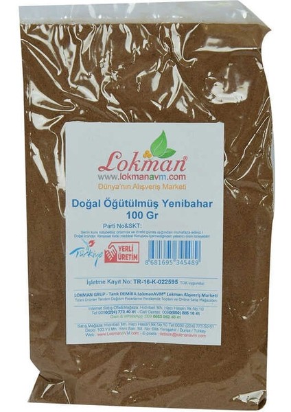 Yenibahar Öğütülmüş Doğal 100 gr Paket fiyatları