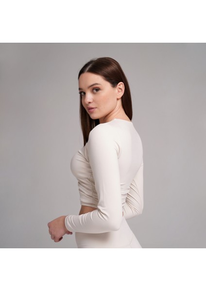 Zyra Crop Long Sleeved Top fırsatları