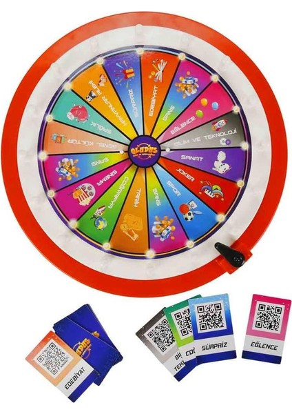 Smile Games S00005669 Qludus Mobil Çark Kutu Oyunu 7+ fiyatları