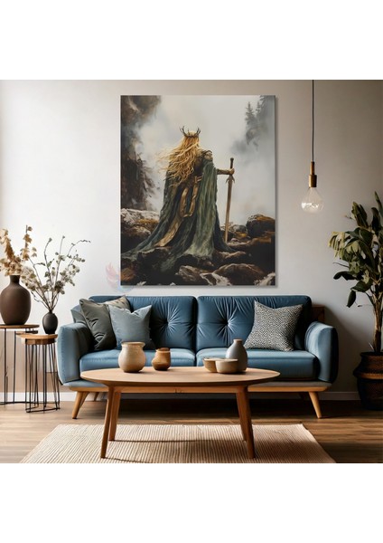 Kanvas Dikey Duvar Tablosu Kanvas Kadın Savaşçı Ev Ofis Salon Modern Duvar Tablosu fırsatları