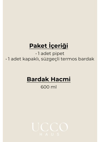 600ML More Drink Pipetli Cam Detox Matara Suluk Bardak - Süt, Su, Meşrubat, Limonata Sunum Bardağı