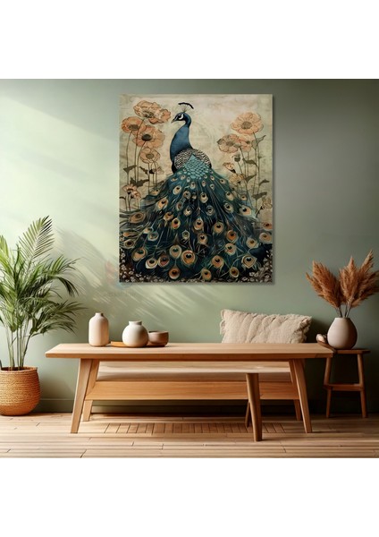 Kanvas Dikey Duvar Tablosu Kanvas Klasik Tavuzkuşu Ev Ofis Salon Modern Duvar Tablosu modelleri