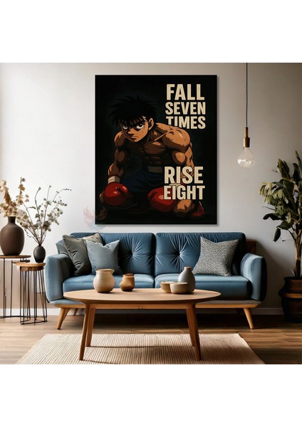 Kanvas Dikey Duvar Tablosu Kanvas Ippo Anime Tablosu Ev Ofis Salon Modern Duvar Tablosu fırsatları