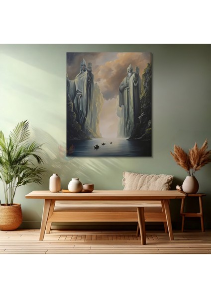 Kanvas Dikey Duvar Tablosu Kanvas Krallar Anıtı Ev Ofis Salon Modern Duvar Tablosu modelleri