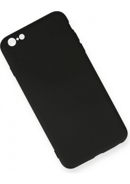 iPhone 6 Plus Kılıf Nano Içi Kadife Silikon - Siyah fiyatları