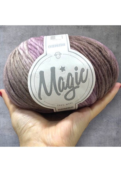 Myflower Magic %100 Saf Yün Örgü Ipi 100 Gram ( 1 Adet)