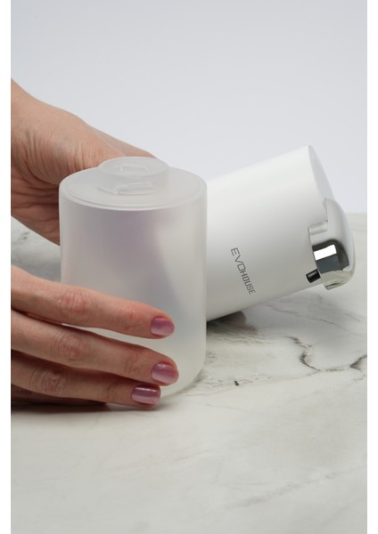 Otomatik Sensörlü Köpük Sıvı Sabunluk - Şarjlı- Duvara Monte - P12S Model