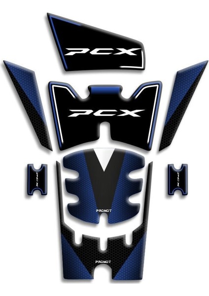 Pcx Tank Pad 8 Parça 2025