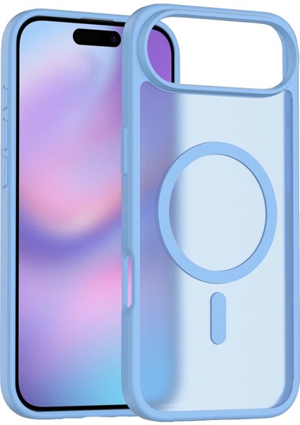 Ds-Derin Joko Apple Iphone 17 Air Jota Magsafe Kapak - Açık Mavi