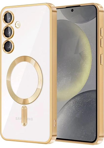 Ds-Derin Newface Samsung Galaxy A55 5g Kross Magneticsafe Kapak - Gold