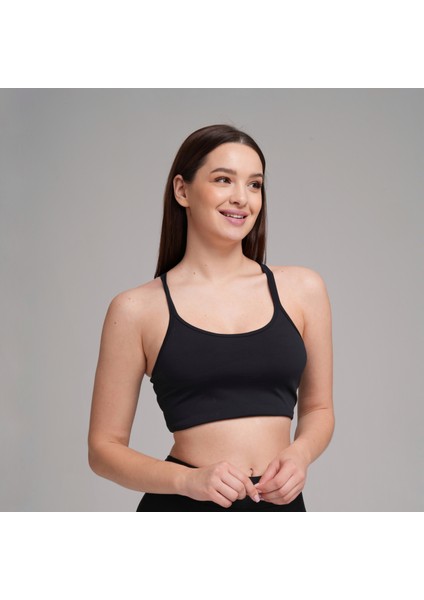 Fitaura U-Neck Cross Back Tank Top