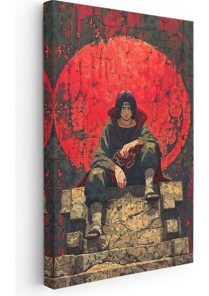 Kanvas Dikey Duvar Tablosu Kanvas Itachi2 Anime Tablosu Ev Ofis Salon Modern Duvar Tablosu fiyatları