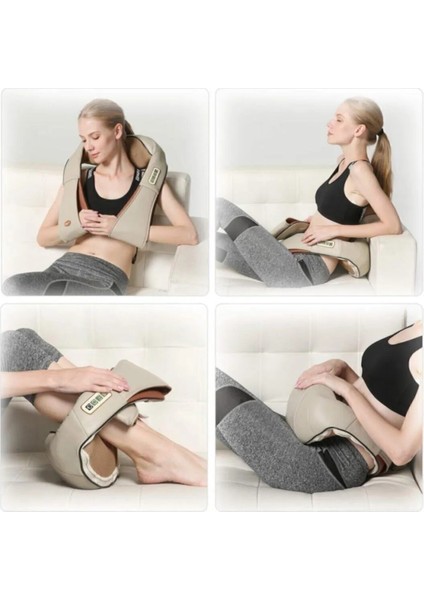 Isıtmalı Masaj Cihazı, Boyun, Sırt, Omuz ve Bacak Rahatlatıcı Aleti