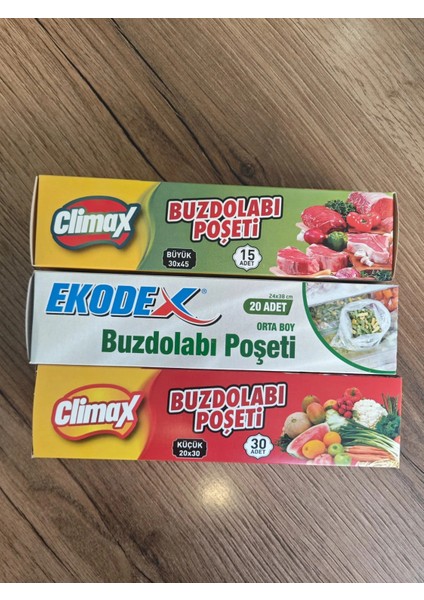 Climax Kullan At Çöp Torbası Küçük Orta Büyük 3 Paket modelleri