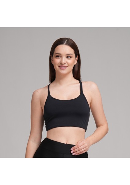 Fitaura U-Neck Cross Back Tank Top modelleri