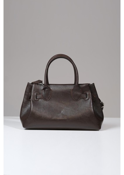 Kadın Kosta Deri Shopper Çanta Kahverengi fırsatları