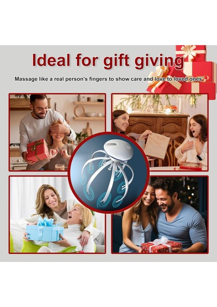 Şarjlı Baş Masaj Aleti, Rahatlatıcı ve Dinlendirici Fizyoterapi Cihazı indirimleri