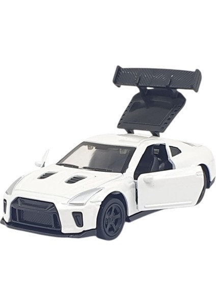 Çek Bırak Metal Küçük Arabalar 8 cm - 6411A - Beyaz modelleri