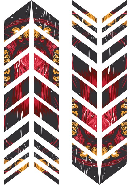 Motosiklet Depo Tank Pad ve Çamurluk Sticker Seti | 3D Kabartmalı Uv Dtf Kaliteli Koruyucu Sticker | Tüm Motor Modellerine Uyumlu fiyatları