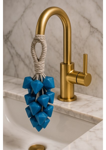 Pavili El Yapımı Doğal Mavi Elmas Sabun – Asılabilir Musluk Sabunu – Köpüren El Sabunu (Dekoratif & Hediyelik) fiyatları