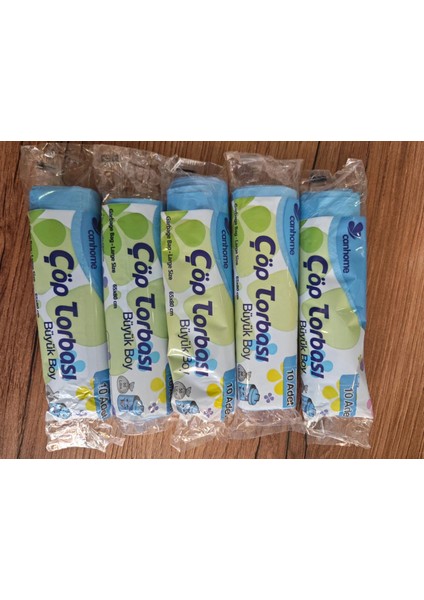 Kullan At Ürünler Çöp Torbası Büyük Boy 5 Paket