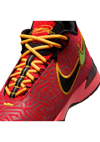 Lbj Nxxt Genisus Erkek Kırmızı Basketbol Ayakkabısı HF0712-600(DAR Kalıp) fırsatları