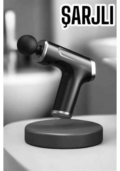 Kablosuz 4 Başlıklı Darbeli Masaj Tabancası, Rahatlatıcı ve Güçlü Masaj Deneyimi modelleri