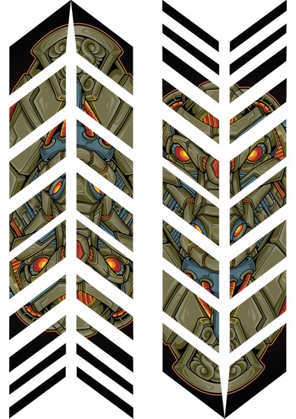 Motor Depo Tank Pad ve Çamurluk Sticker Seti 3 Parça | 3D Kabartmalı Uv Dtf Premium Koruyucu fiyatları