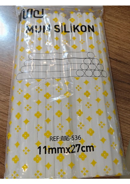 mum silikon şeffaf 11 mmx27 cm 5 adet fiyatları