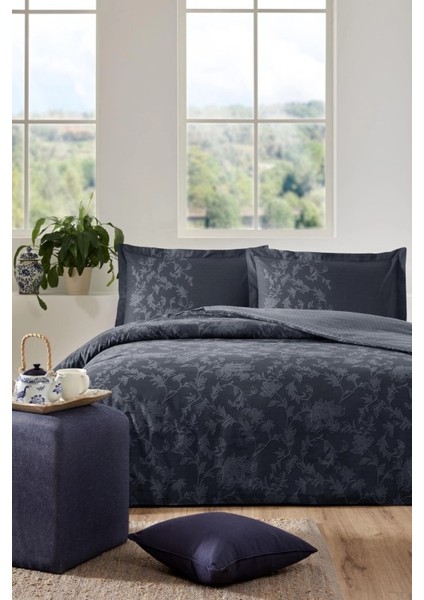 Özdilek Çift Kişilik Ranforce Nev Takımı Borocco Lacivert