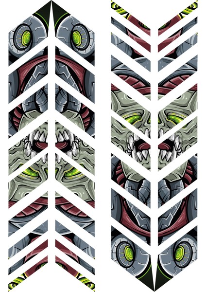 Motosiklet Depo Tank Pad ve Çamurluk Sticker Seti | 3D Kabartmalı Uv Dtf Kaliteli Koruyucu Sticker | Tüm Motor Modellerine Uyumlu fiyatları