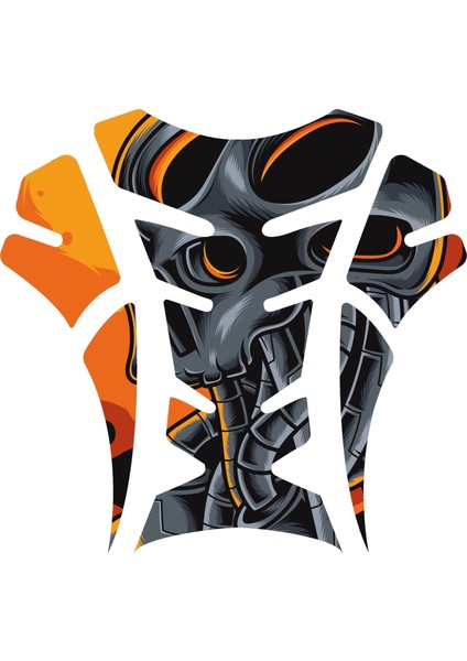 Motosiklet Depo Tank Pad ve Çamurluk Sticker Seti | 3D Kabartmalı Uv Dtf Kaliteli Koruyucu Sticker | Tüm Motor Modellerine Uyumlu