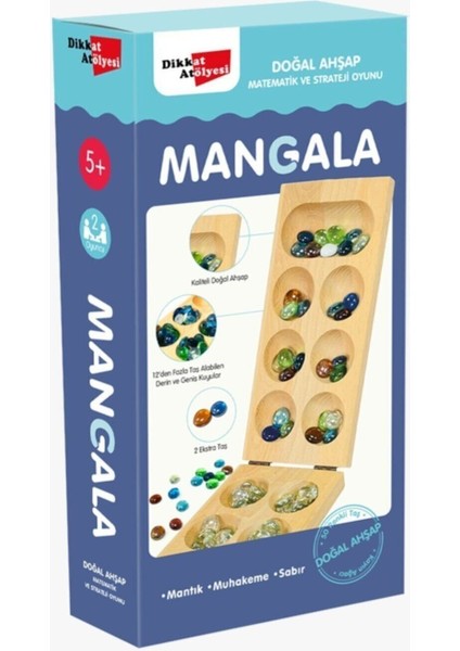 Ahşap Kapaklı Mangala ve Mancala, Kayın Ağacı ve Cam Taşlı El Yapımı fırsatları