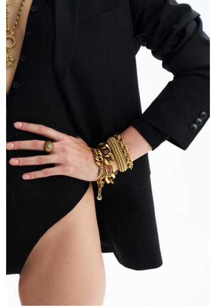 Şık Altın Kaplama Zincir Bilezik, Zarif Takı Seçeneği fiyatları