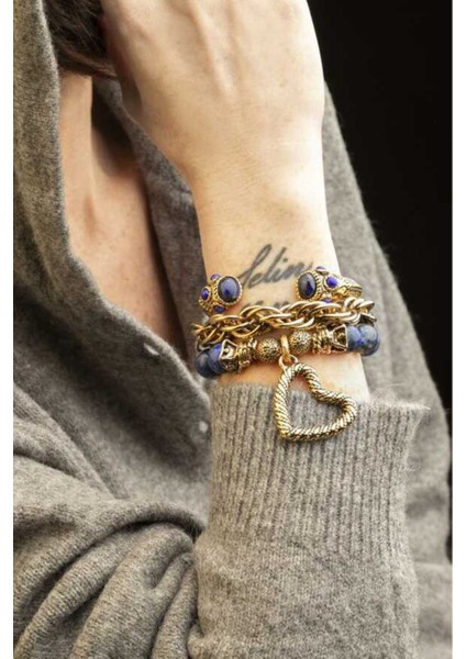 Şık Altın Kaplama Zincir Bilezik, Zarif Takı Seçeneği modelleri