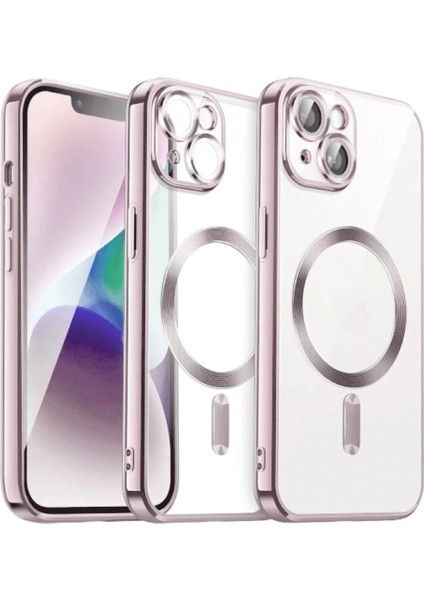 iPhone 15 Kılıf Kross Magneticsafe Kapak - Rose